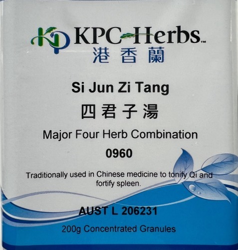 KPC Granulated Formula - SI JUN ZI TANG 四君子湯 /Major Four Herb Combination(K0960)