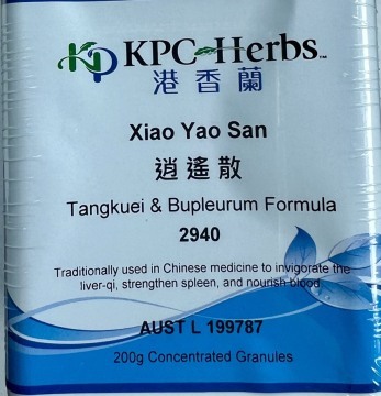 KPC Granulated Formula - XIAO YAO SAN 逍遙散 / Tangkuei & Bupleurum Formula (K2940) 