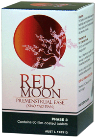 Cathay Herbal - Red Moon : Premenstrual Ease(Bupleurum & Dang Gui Combination) (Xiao YaoPian) (RM03)