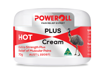 Poweroll "Plus" Hot Cream 澳力寳鸸鹋小神膏 - 热力加强装