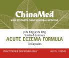 China Med - Acute EczemaFormula (Pi Fu Bing Jie Du Fang 皮膚病解毒方 CM121)