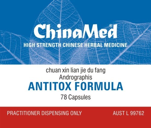 China Med - Antitox  Formula (Chuan Xin Lian Jie Du Fang 穿心連解毒湯 CM105)