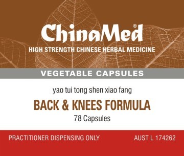 China Med - Back & Knees  Formula (Yao Tui Tong Shen Xiao Fang 腰腿痛神效方 CM176)