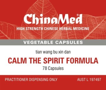 China Med - Calm the Spirit  Formula (Tian Wang Bu Xin Dan 天王補心丹 CM150)