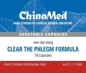 China Med - Clear The Phlegm Formula (Wen Dan Tang  温膽湯 CM180)