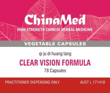 China Med - Clear Vision Formula (Qi Ju Di Huang Tang  杞菊地黄湯 CM181)