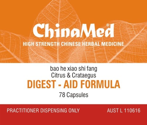 China Med - Digest Aid Formula (Bao He Xiao Shi Fang 保和消食方 CM102)