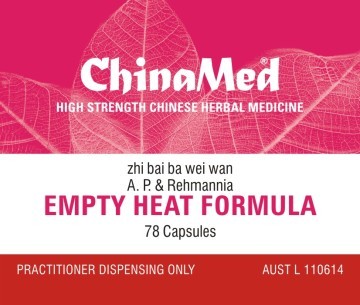 China Med - Empty Heat Formula(Zhi Bai Ba Wei Tang 知柏八味湯 CM135)