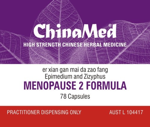 China Med - Menopause 2  Formula (Er Xian Gan Mai Da Zao Fang 二仙甘麥大棗方 CM108)