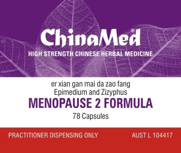 China Med - Menopause 2  Formula (Er Xian Gan Mai Da Zao Fang 二仙甘麥大棗方 CM108)