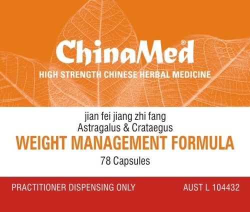 China Med - Weight Management Formula (Jian Fei Jiang Zhi Fang减肥降脂方 CM114)