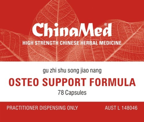 China Med - Osteo Support Formula (Gu Zhi Shu Song Jiao Nang 骨質疏鬆膠囊 CM163)