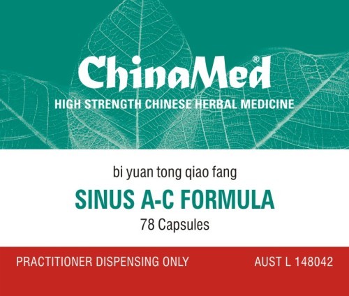 China Med - Sinus A - C Formula (Bi Yuan Tong Qiao Fang 鼻淵通竅方 CM169)