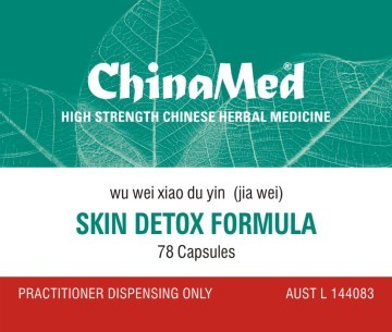 China Med - Skin Detox Formula (Wu Wei Xiao Du Yin 五味消毒飲 CM125)