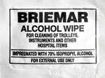 Briemar Alcohol Wipe - 100 （Briema酒精抹布 100 片）