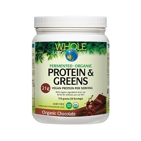 Whole Earth & Sea Protein & Greens Organic Chocolate