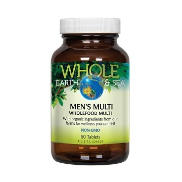 Whole Earth & Sea Men's Multivitamin 60 Tablets