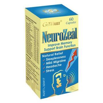 G&W AUST -  NeuroZeal Natural Symptomatic Relief  (60 Capsules)