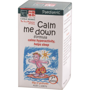 Cathay Herbal Paediatric Calm Me Down Formula (# 438) 50g