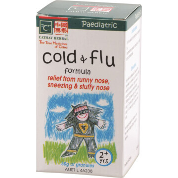 Cathay Herbal Paediatric Cold and Flu Formula (# 414) 50g