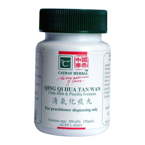 Cathay Herbal Chih-Shih & Arisaema Formula (Qing Qi Hua Tan Wan 清氣化痰丸 CH309）