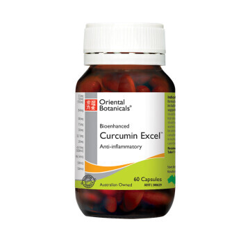 Oriental Botanicals Bioenhanced Curcumin Excel 60 capsules