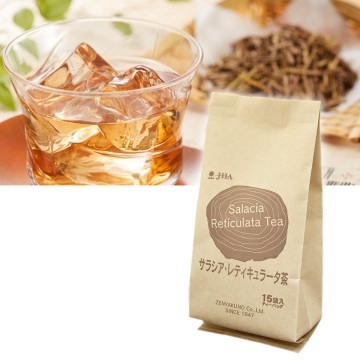 JHA Salacia Reticulata Tea (5g/ tea bag, 15 Tea Bags/ Pack) 日本五層龍茶包 - may improve blood sugar level