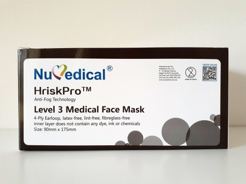 HriskPro Level 3 Medicial Face Mask (Black)