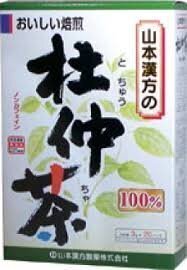 Yamakan Eucommia Ulmoies Tea (3g/ tea bag, 20tea bags/ pack) 杜仲茶 Du zhong Tea/ Tochu Tea/ aks Du's Tea - may improve blood pressure and back pain